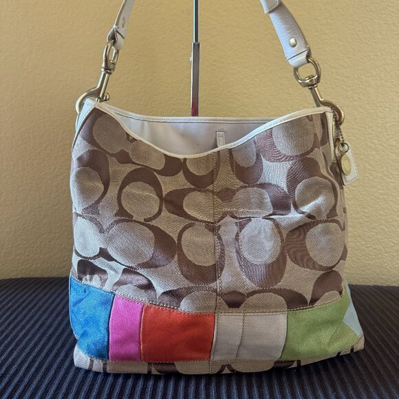 Coach Hobo Shoulder Bag, Style A0768-10858 - Picture 1 of 16